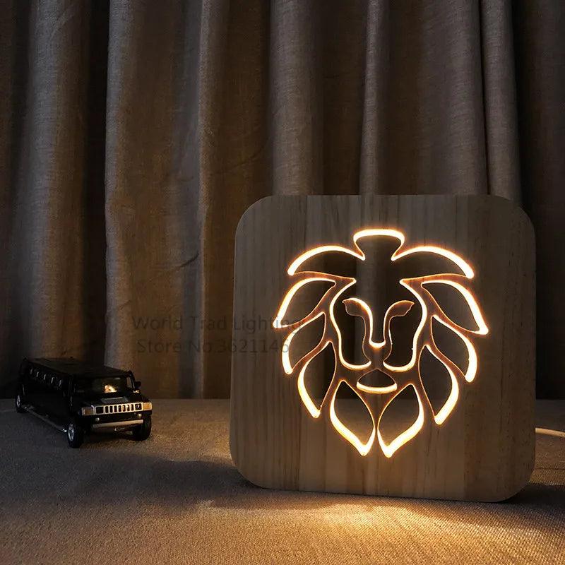 Wooden Lamp