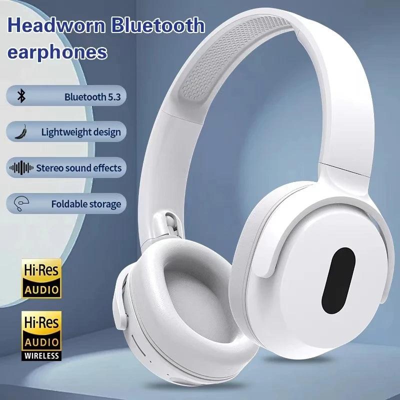 Foldable Wireless Headphones Bluetooth Sports Earphones